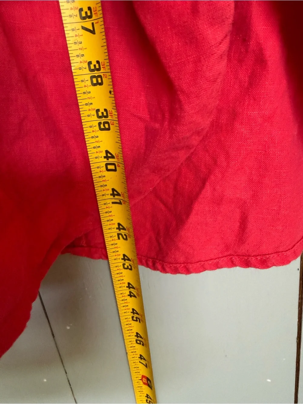 Chico's Bright Fuchsia Linen-Blend Shirt Cover-Up